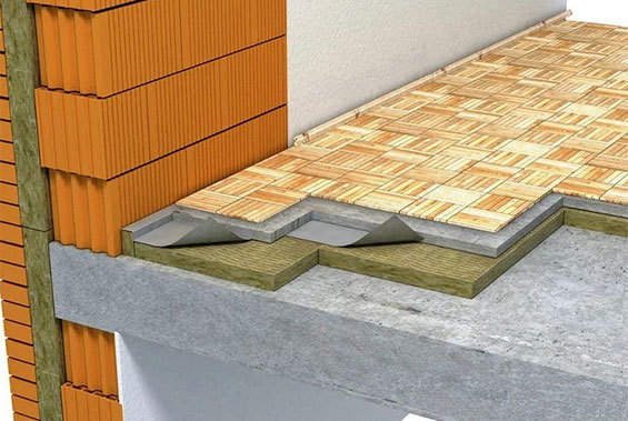 آموزش نصب عایق پشم سنگ بروی کف ساختمان