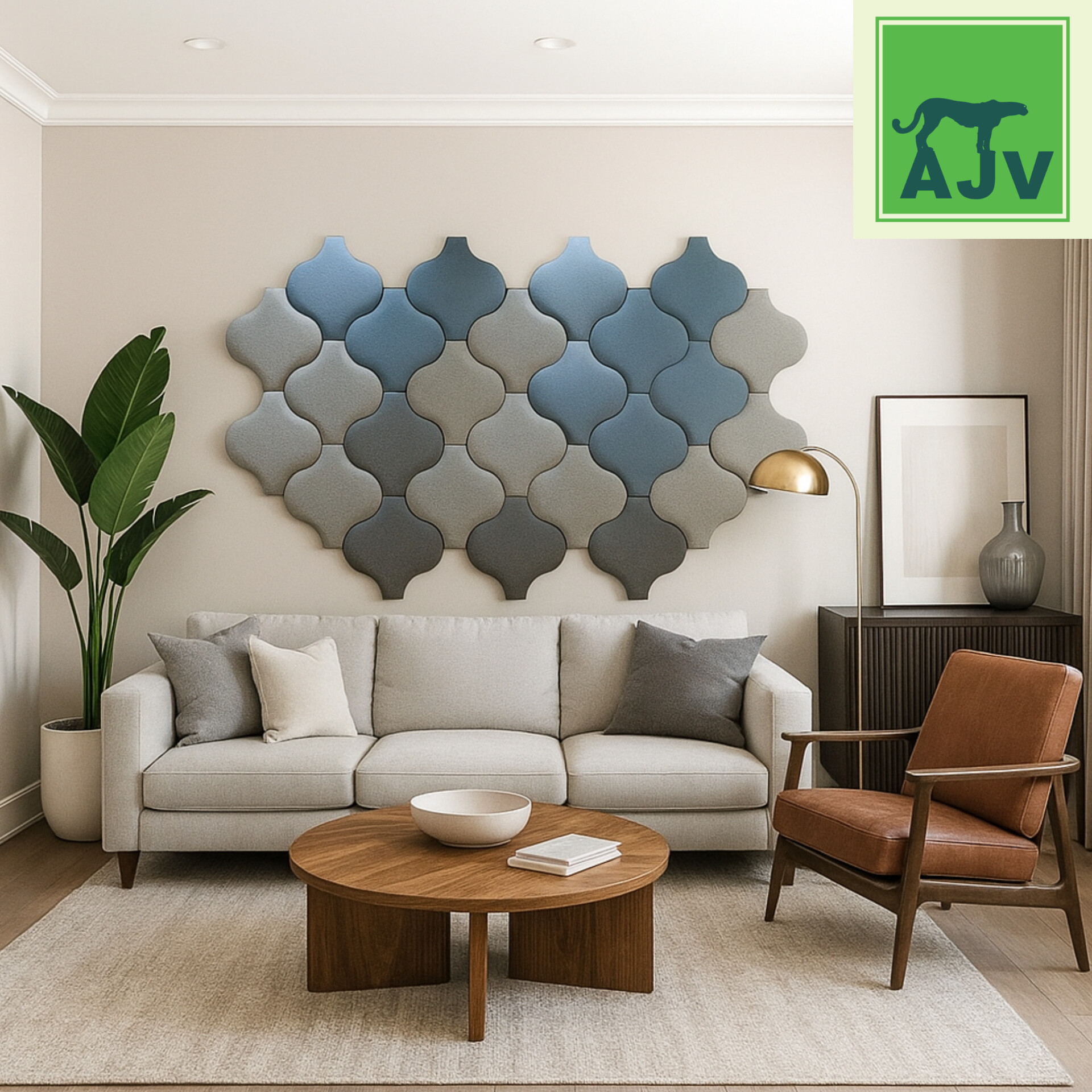 اکوترپ AJV چیست؟ بررسی کامل پنل آکوستیک مدرن در دکوراسیون داخلی