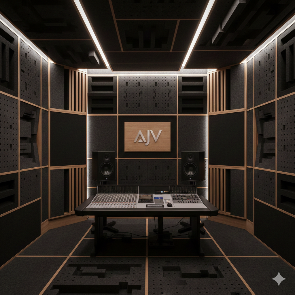 طراحی آکوستیک فضاهای حساس به صدا با رویکرد عملکردی AJV (نه دکوراتیو)