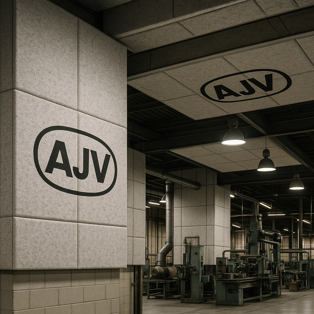 عایق صوتی پنل فایبرگلاس (Fiberglass Acoustic Panels) برای دیوار و سقف