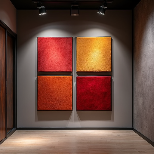 کاربرد وول پنل آکوستیک مخملی پشت چسب‌دارAJVدر صنعت دکوراسیون داخلی