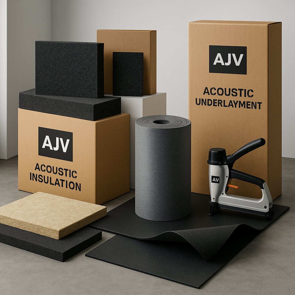 تجهیزات آکوستیک و عایق صدا مناسب کف اتاق پلاتو