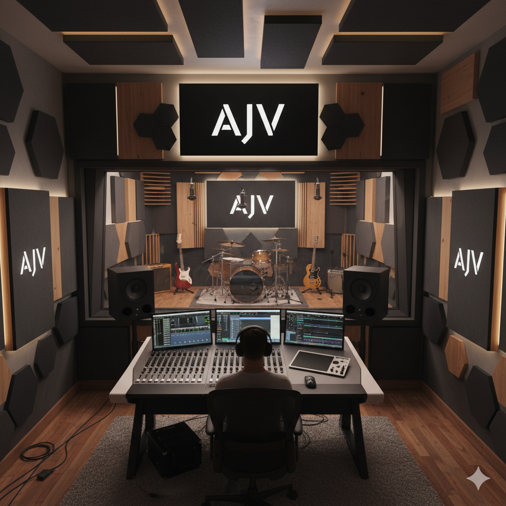 اهمیت آکوستیک ای جی وی در استودیوهای موسیقی