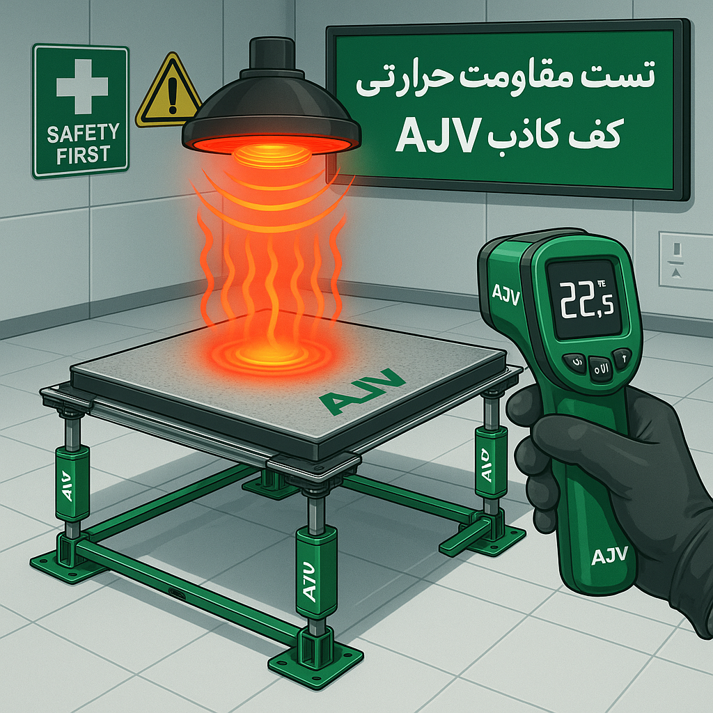 مقاومت حرارتی کف کاذب