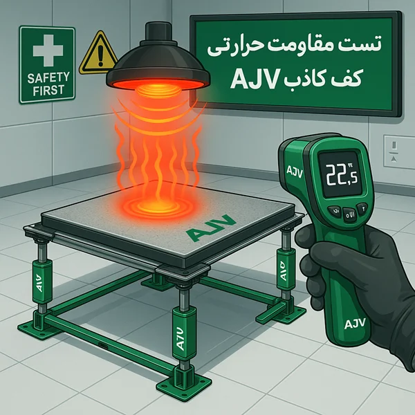 مقاومت حرارتی کف کاذب