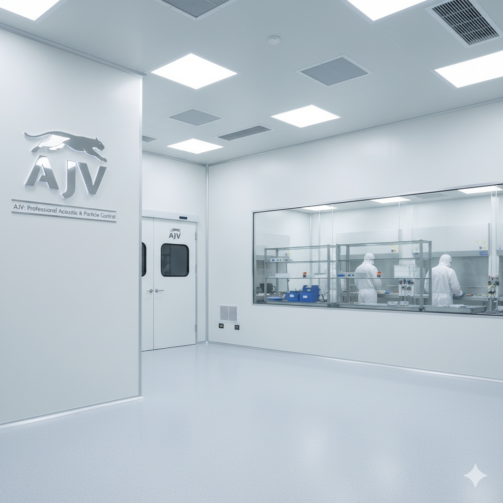 معماری پاک آکوستیک حرفه ای استانداردهای کنترل ذرات