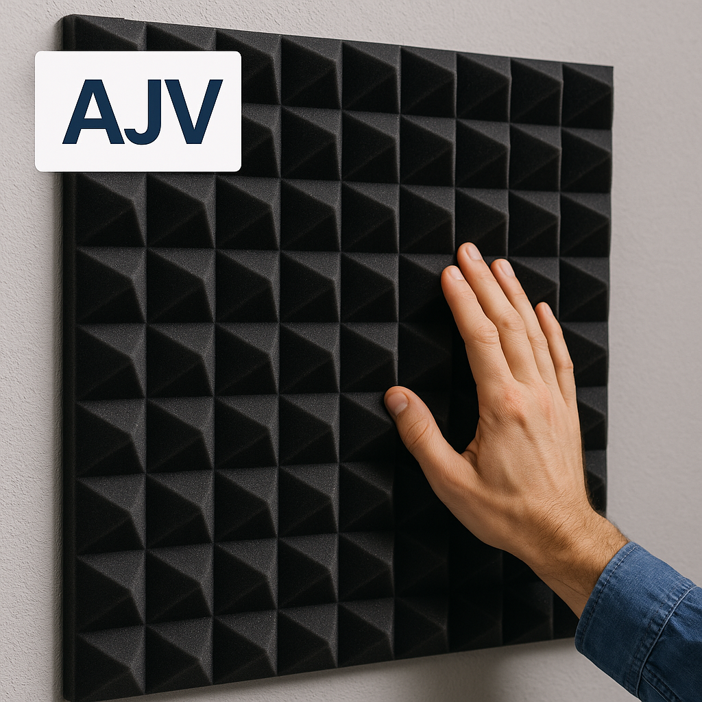 عایق صوتی فوم آکوستیک برای دیوار: