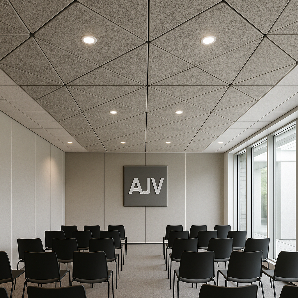 عایق صوتی پلی‌استر برای دیوارها و سقف‌ها