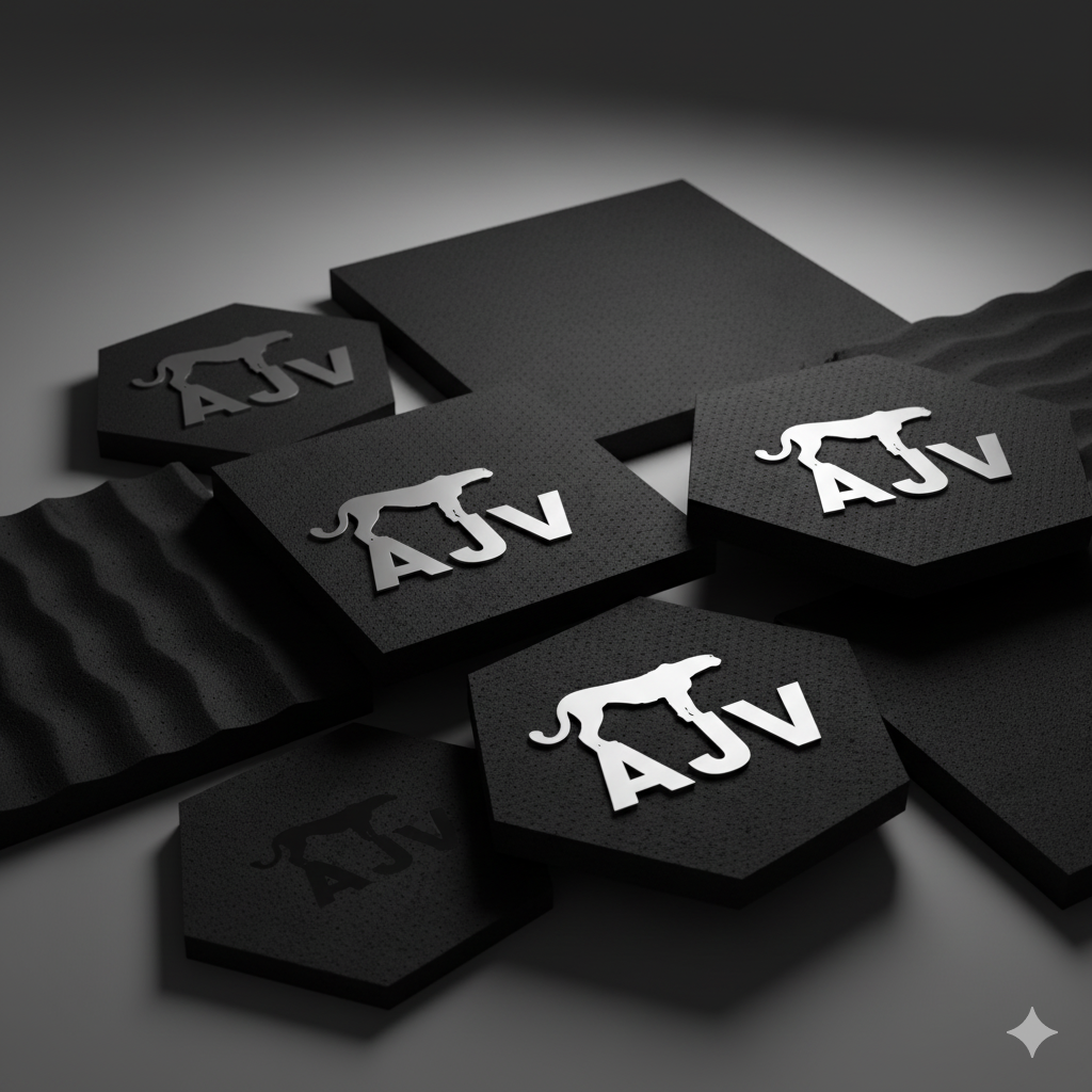 نقش رنگ مشکی در طراحی و عملکرد پنل‌های آکوستیک AJV