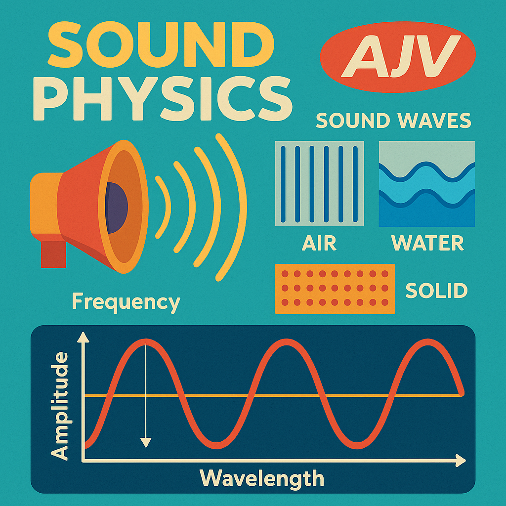 علم فیزیک صدا و تولید محصولات AJV: ترکیب دانش و تکنولوژی برای بهبود کیفیت صوتی