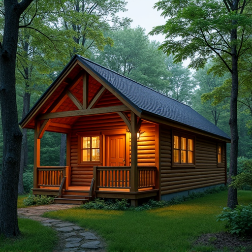 قیمت کلبه چوبی  پیش ساخته  در سال 1404