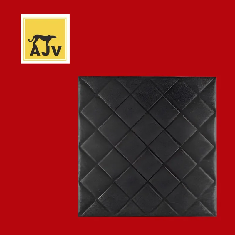 وول پنل آکوستیک طرح مربع دوبل 60 در 60 سانت