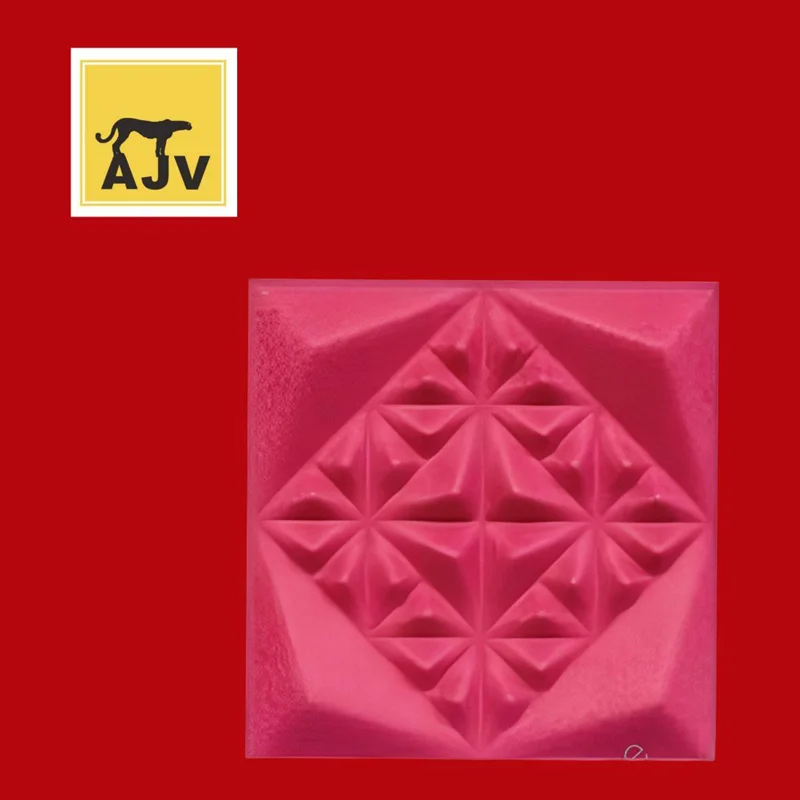 وول پنل آکوستیک طرح برجسته  60 در 60 سانت