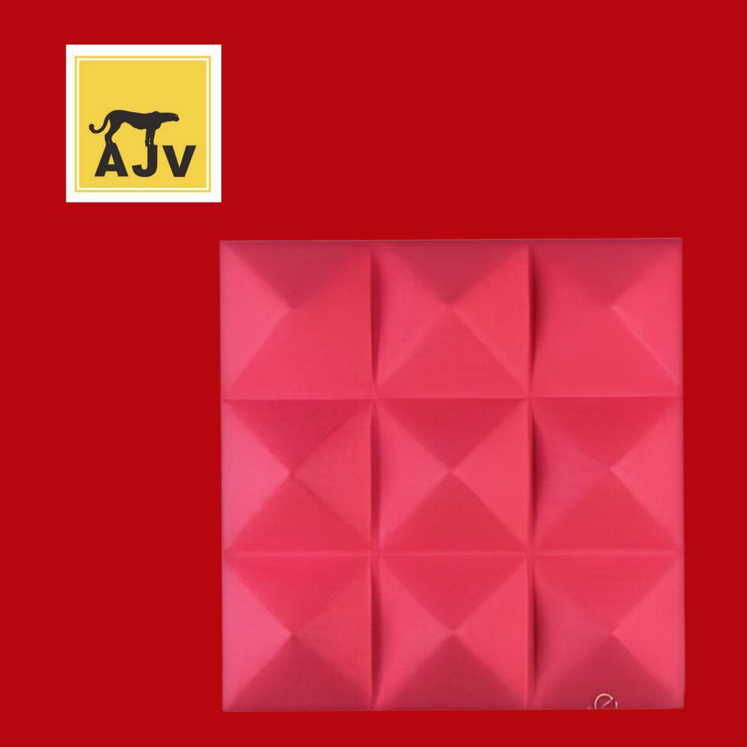 وول پنل آکوستیک طرح اهرامی60 در 60 سانت